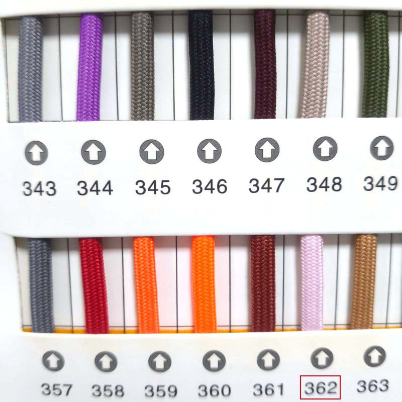 210 color 4mm color unisex cifrado cordón redondo negro y blanco cordón de zapatos casuales para zapatos blancos pequeños
