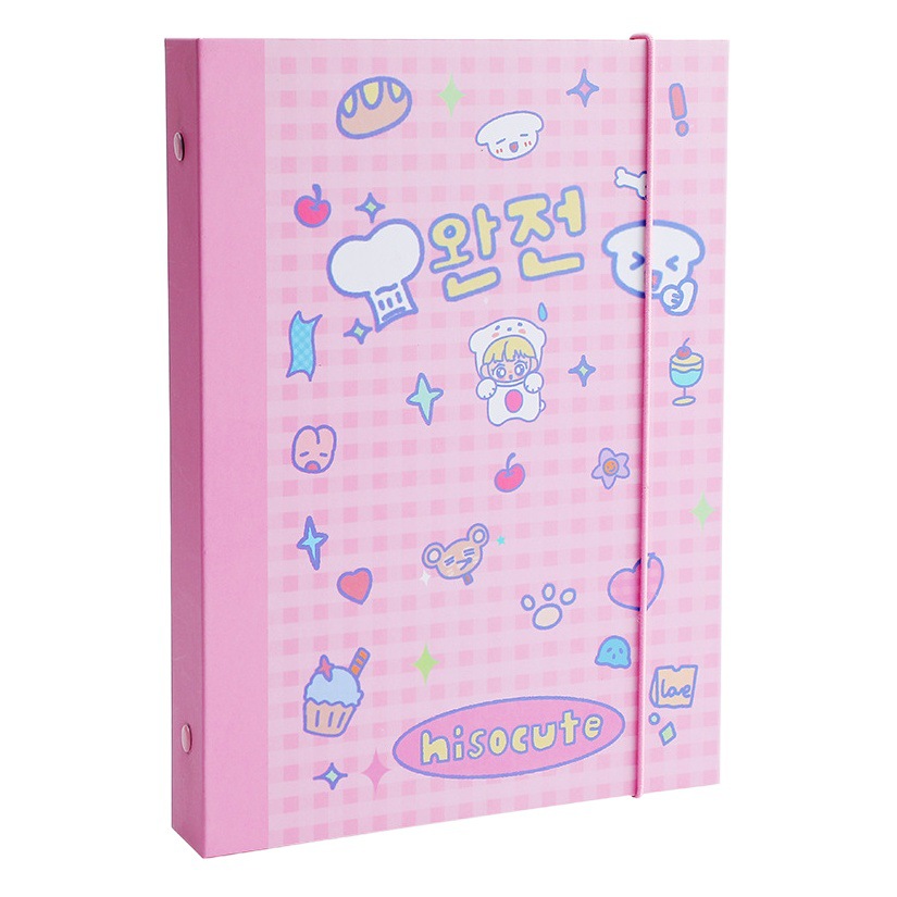 Original casero dulce niña estudiante A5 tarjeta libro de tres pulgadas Polaroid álbum aidou tarjeta pequeña estrella-persiguiendo el libro de almacenamiento