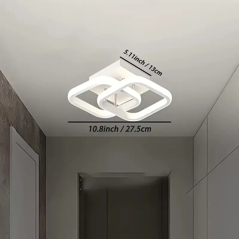 Transfronterizo Amazonas sala de estar lámpara de techo dormitorio lámpara de pasillo LED luz de atmósfera moderna simple lámpara Zhongshan al por mayor image 33