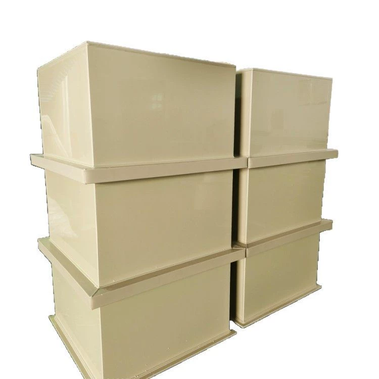 Город Сучжоу PP резервуар для обработки и сварки, устойчивый к высоким температурам PPH материал, резервуар для очистки сточных вод, бесплатная доставка