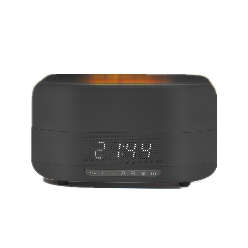 北欧シンプルなbluetooth炎アロマシミュレーション炎加湿器bluetoothスピーカー雰囲気ランププレゼント加湿器|undefined