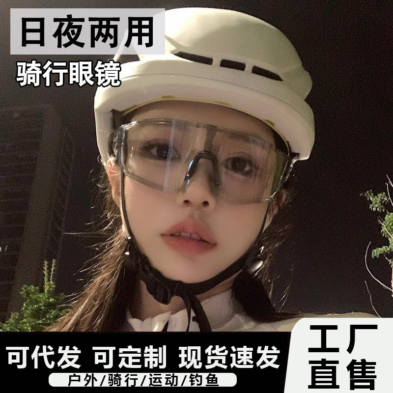 プロのサイクリングゴーグル、昼夜の色が変わるサングラス、アウトドアサイクリング、ハイキング、夜間サイクリング、防風ゴーグル、サングラス|undefined