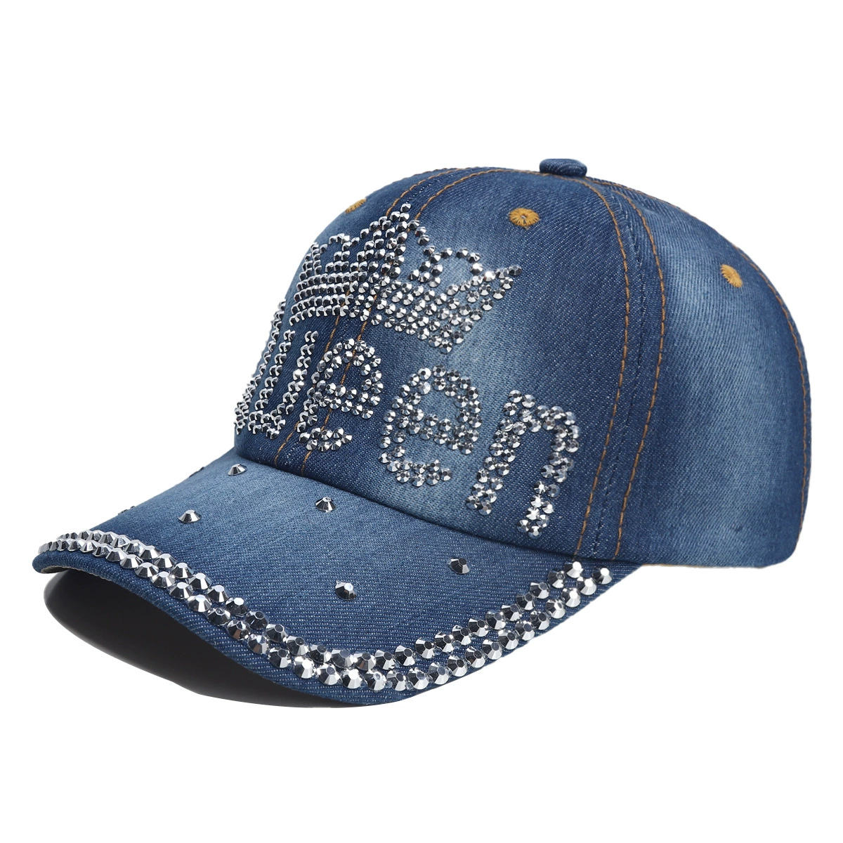 Denim Baseball Cap (Mosey) Unisex, Adjustable 56–58 cm, Summer Sun Hat