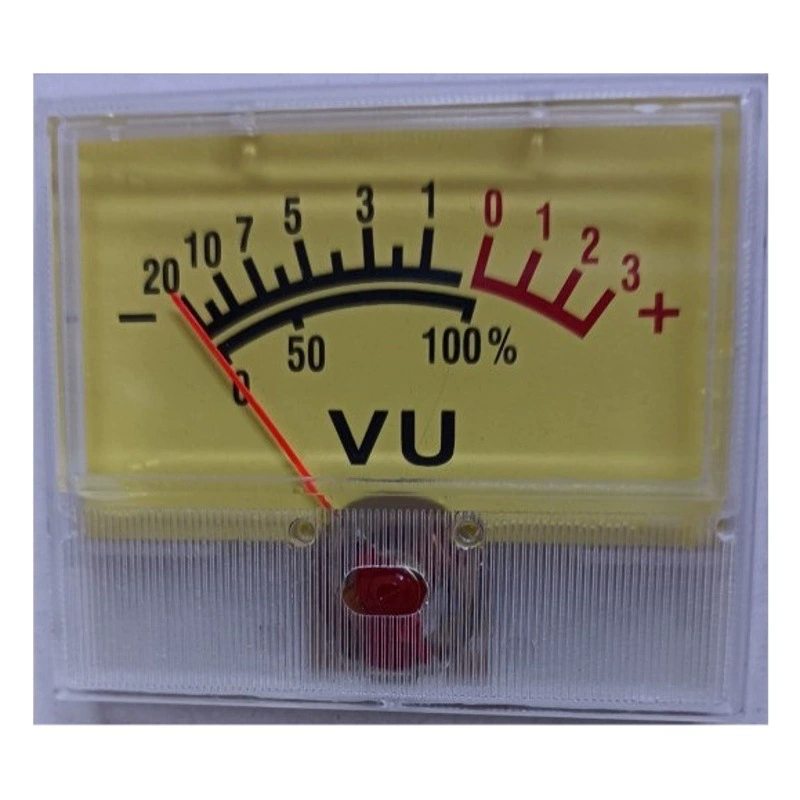 Прямые продажи с фабрики, индивидуальный измеритель уровня звука 91C18 с указателем 55*47,5, желтый измеритель уровня громкости, квадратный динамик