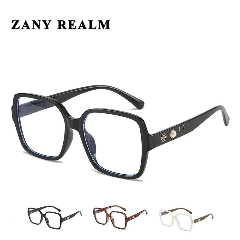 Nueva caja de celebridades en línea estilo Chanel Perla amor Camelia gafas de sol retro anti-azul gafas de luz fabricante 5000