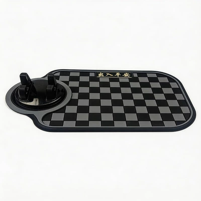 Car Interior, Navigation Bracket, Car: Anti-slip mat - grey