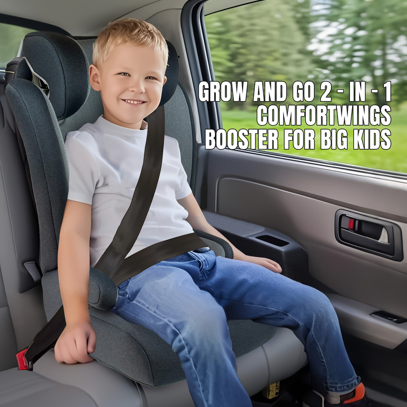 3〜12歳100〜150cmチャイルドシート調節可能高背もたれ自動車用増高マットisize認証|undefined