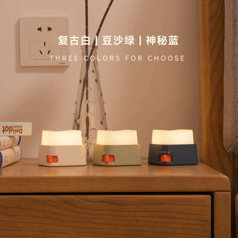 ミニキーボードライト LED クリエイティブギフトベッドサイドスリーピングライト無段階調光ステッカー DIY ナイトライトドロップシッピング|undefined