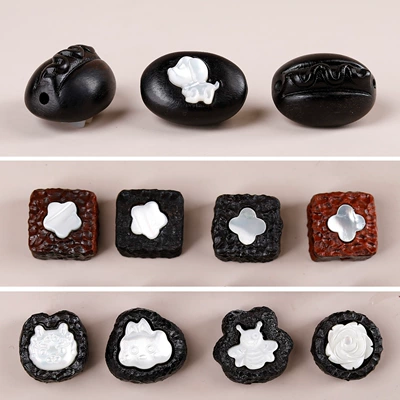 Zərgərlik ara hissələri white mother-of-pearl accessories for DIY