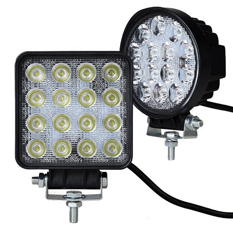 Luz DE TRABAJO LED de brazo de excavadora SANY SY55 60 75 115 135 215 235 luz de techo de cabina