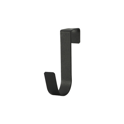 Stainless steel wardrobe door hook without punching kitchen door back door hook dormitory clothes hook cabinet door z-type