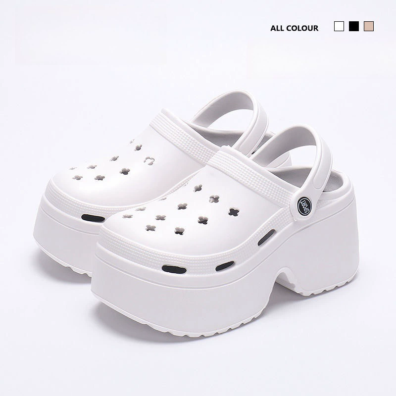 Обувь с толстым дном для женщин носить тапочки на улице женская летняя домашняя обувь женская пара EVA тапочки сандалии женская обувь оптом