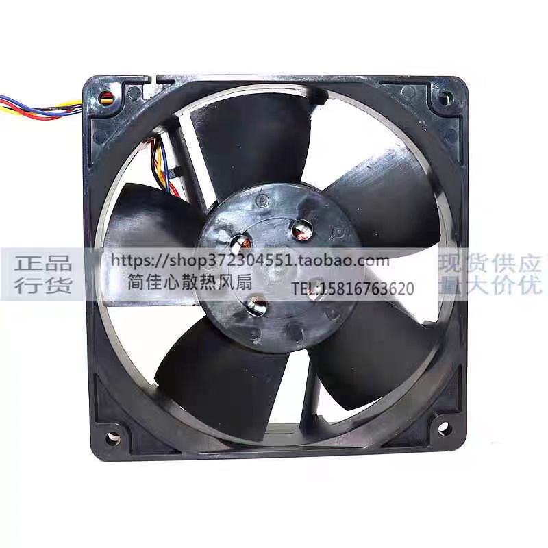 原装山乡DZ12038B48HP DC48V 0.60A大风量变频器散热风扇12CM