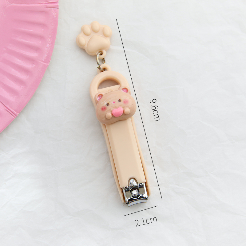 かわいい漫画の猫の爪切りシングルパック学生高価値ポータブル爪切り子供用家庭用爪切り|undefined