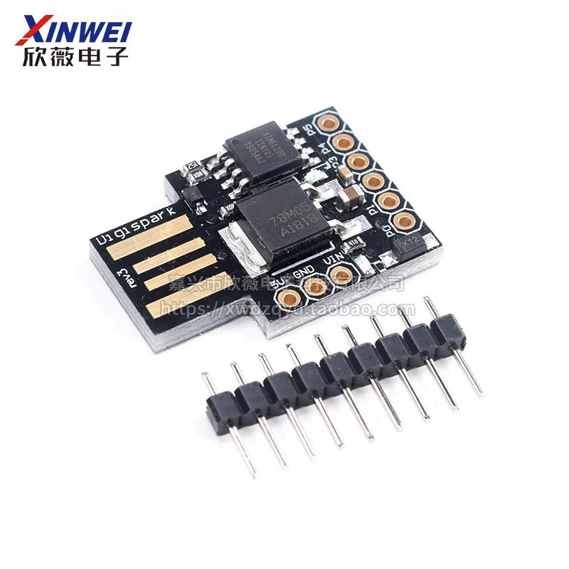 DIGISPARK KICKSTATER Micro Micro Micro -USB 开发板 Attiny88/85/44 兼容 UNO/NANO
