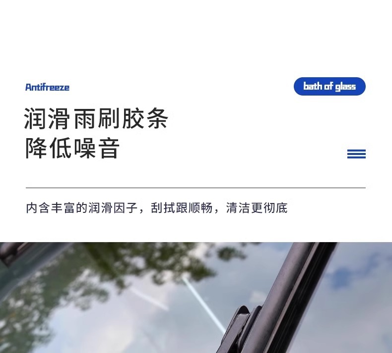Special Glass Water Wiper Essence for Automobiles, Car Wiper Water Cleaning Fluid, Universal Oil Film Removal and Antifreeze for All Seasons