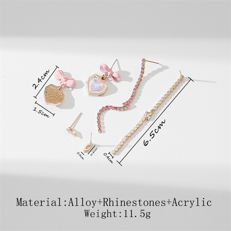 Mode Géométrique Alliage Placage Perles Artificielles Femmes Des Boucles D'oreilles 1 Jeu display picture 35