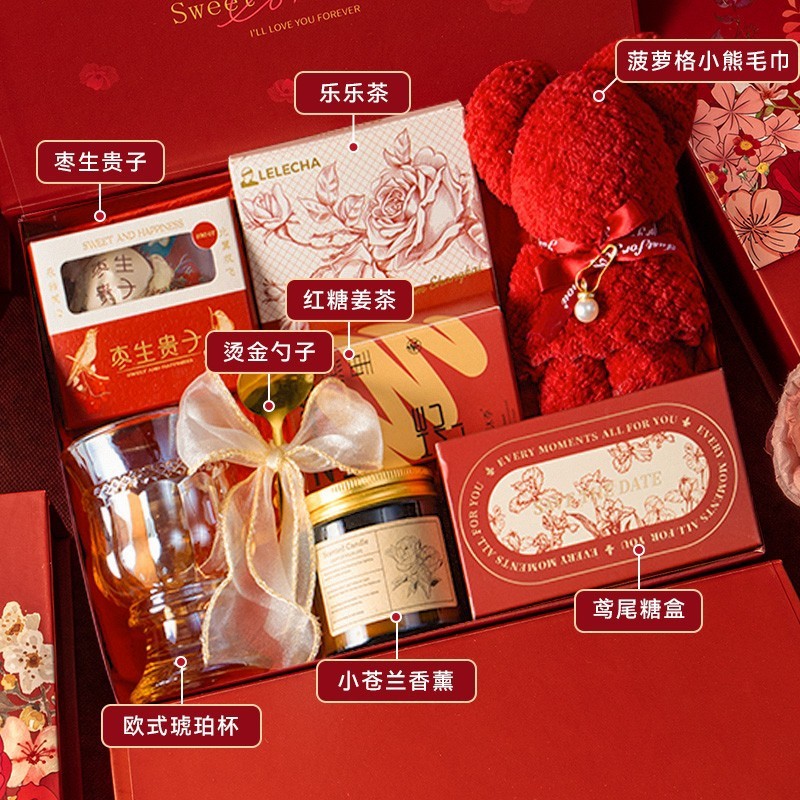 お土産の女性の花嫁が結婚して高級で実用的な結婚式の花嫁がお返しします。|undefined