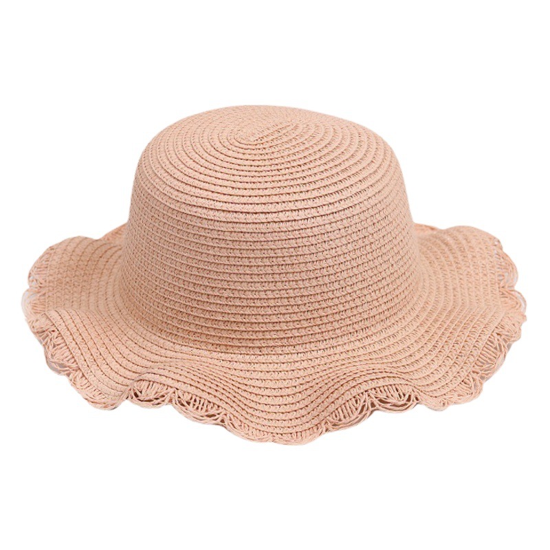 Children's Bag Women's Cute Straw Bag Little Girl Crossbody Boy's Mini Coin Purse Hat Set Summer Seaside