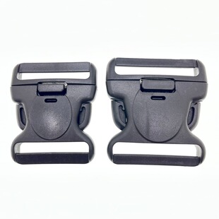 Factory direct plastic double insurance buckle 50-60mm tactical belt lock security military training belt buckle head