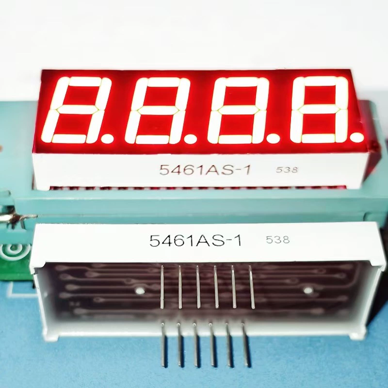 Прямая поставка с завода 0,56-дюймовая 4-значная светодиодная цифровая трубка 5461BS общая Yang 5461AS всего Инь ярко-красный