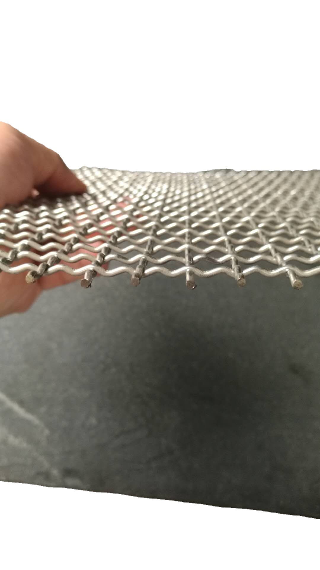 304材质不锈钢轧花网 过滤网6目丝径1mm网孔3.3mm1.2*30米