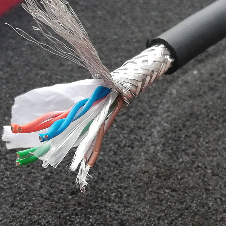 8-Core Industrial Vision Camera 4*2*26Awg Stp-Cat5E Twisted Pair Shielded Gigabit Category 5E Drag Chain Network Cable 8-Core Industrial Vision Camera 4*2*26Awg Stp-Cat5E Twisted Pair Shielded Gigabit Category 5E Drag Chain Network Cable