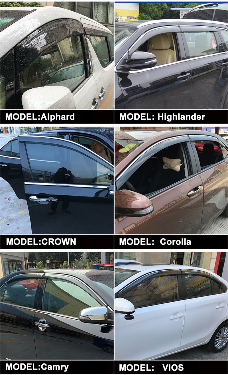 Suitable for Mazda 5 Window Rain Visor Rearview Mirror Rain Eyebrow Mazda 5 Window Visor