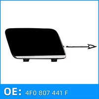 4F0807441F подходит для переднего чехла прицепа Audi A6C6 09-11, крышки крюка прицепа, страхового тягового чехла