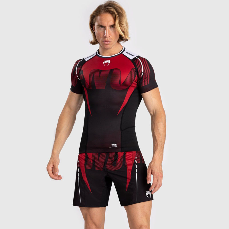 VENUM Venom Men's Tight-Fitting Sports and Combat Gear, Highly Elastic, for Jiu-Jitsu, Fitness Training, Quick-Drying, Running, and Boxing