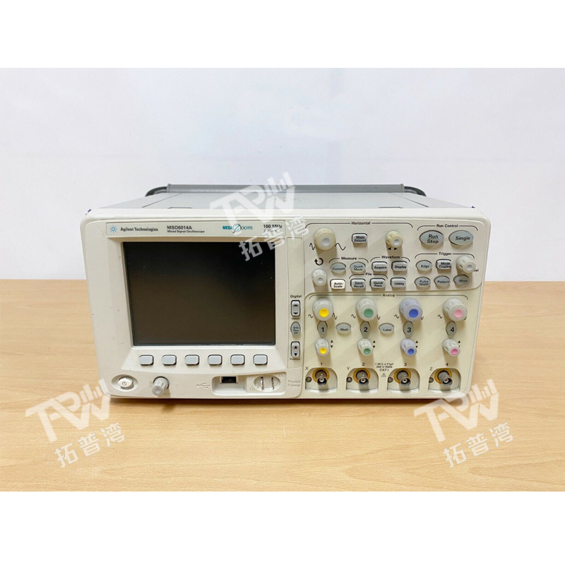 安捷伦Agilent MSO6014A 4+16模数组合通道 100MHz 数字示波器