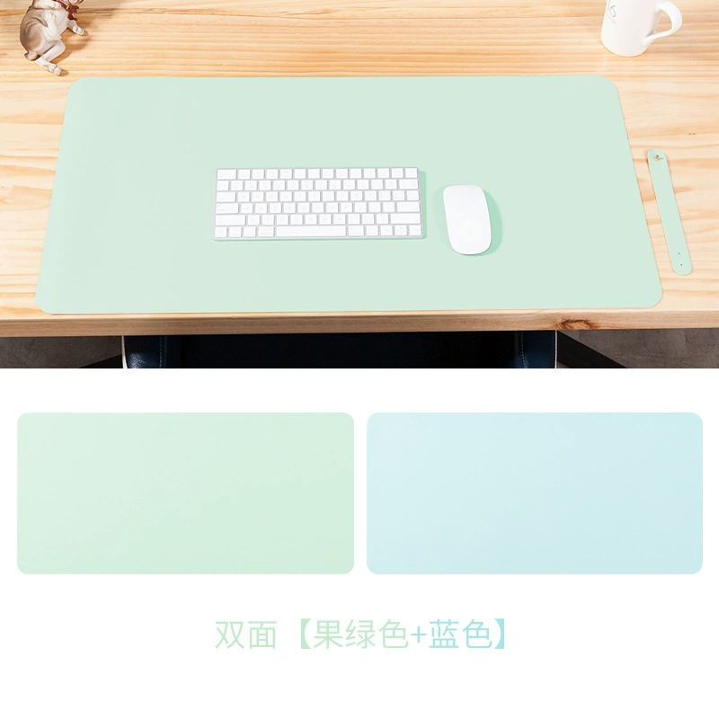 Desk Mat / Table Mouse Pad, Large Double-Sided Surface, Cork-Edge & Multiple Sizes