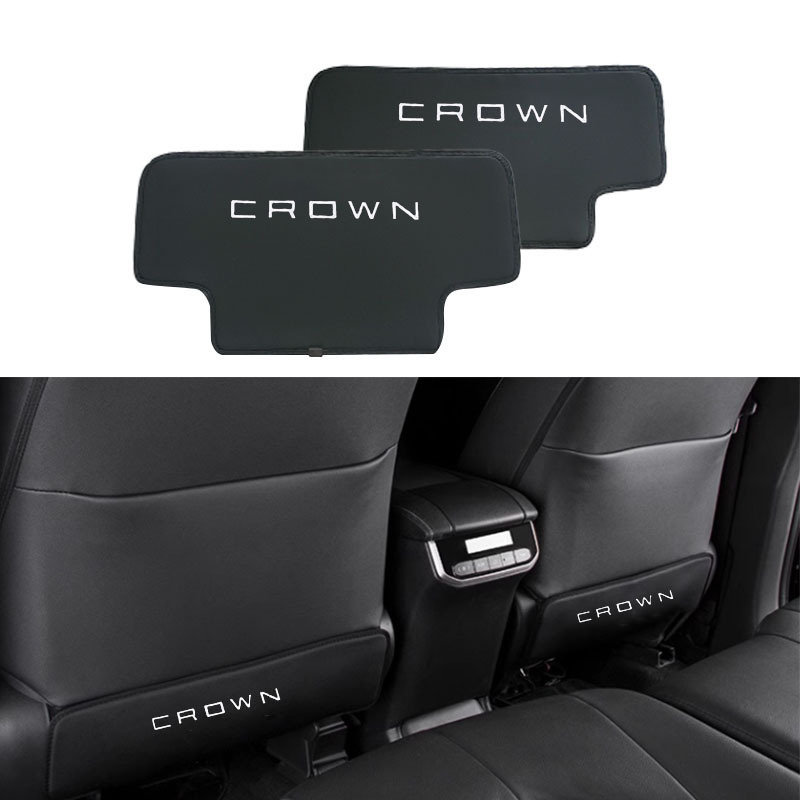 Adecuado para Toyota 23 corona asiento trasero anti-kick pad corona corssover asiento trasero protector pad