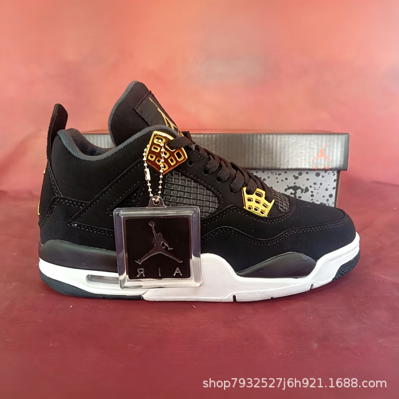 Chunyuan AJ4 Putian Jordan zapatos de baloncesto para hombres y mujeres, zapatos deportivos amortiguación retro casuales al por mayor transfronterizos