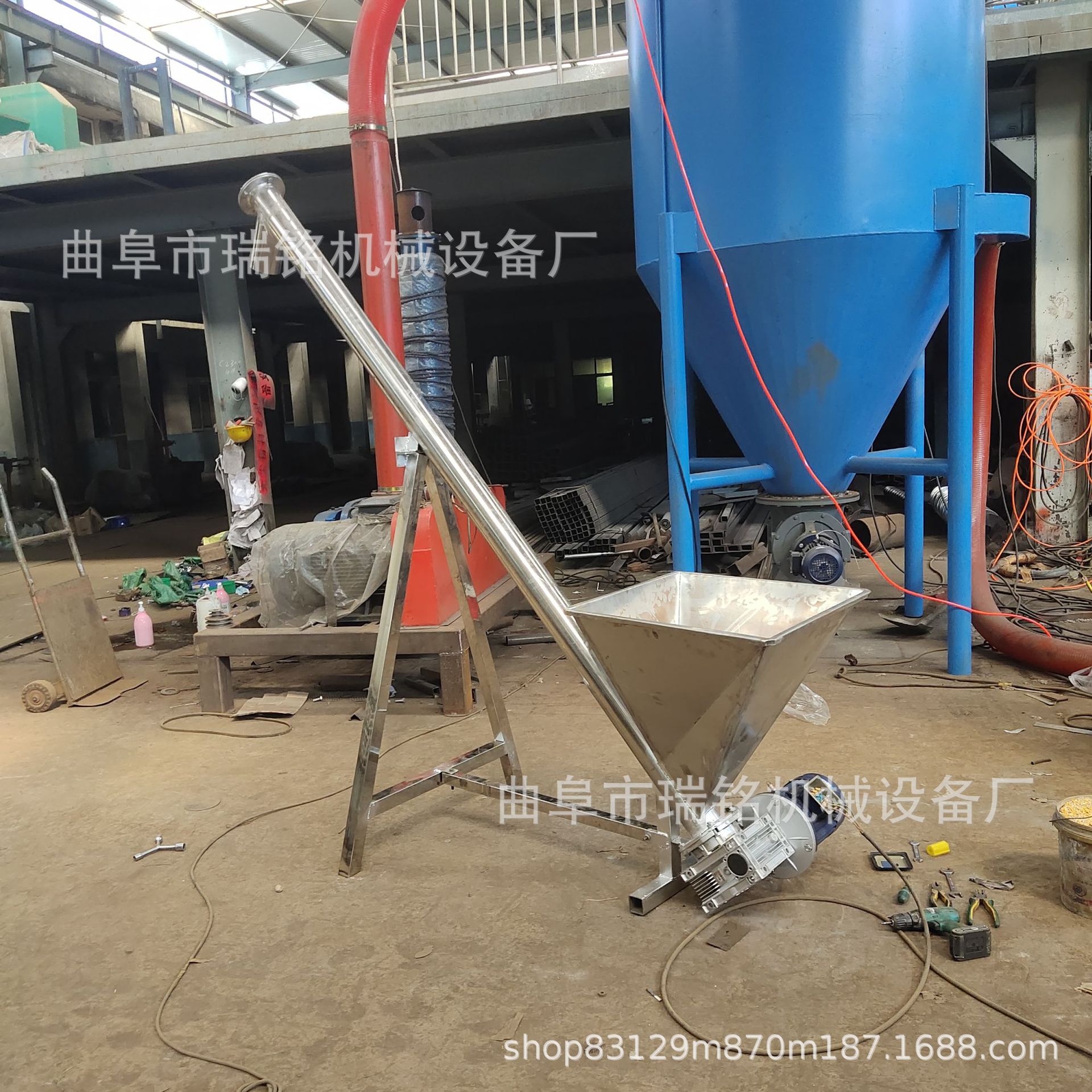 304不锈钢面粉螺旋提升机TG FF沙子颗粒多用途上料机