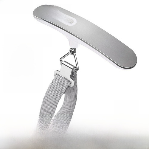 Portable 50kg Fabric Luggage Scale, Mini Stainless Steel Electronic Carry-on Scale, Air Express Mail Bag Scale Wholesale