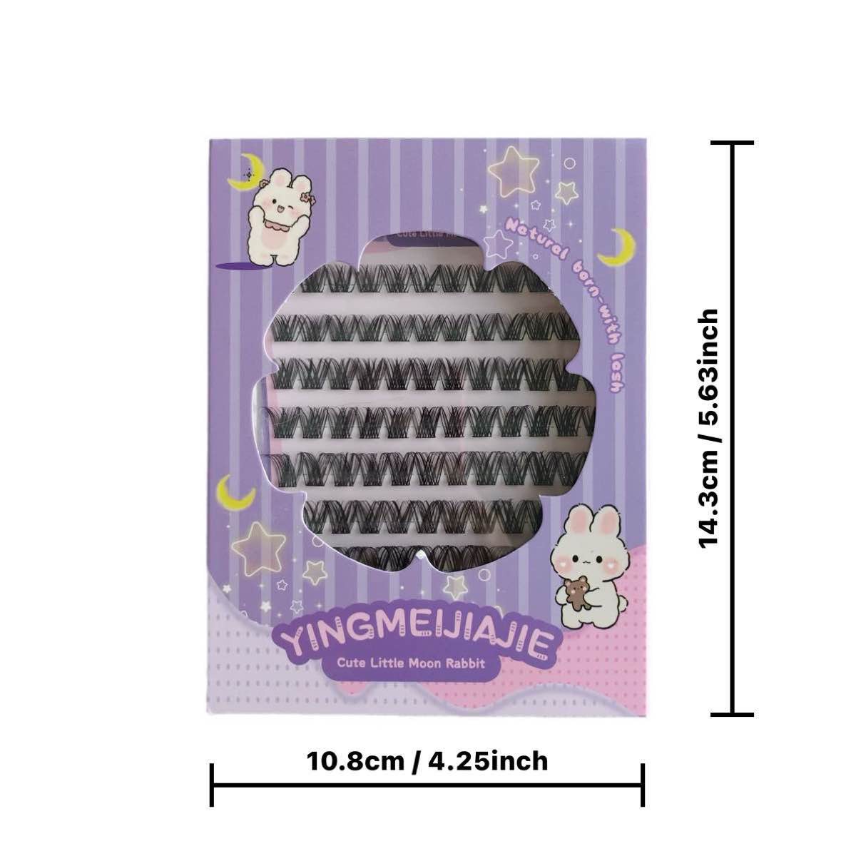 Parillas falsas transfronterizas, pestañas falsas sin pegamento
