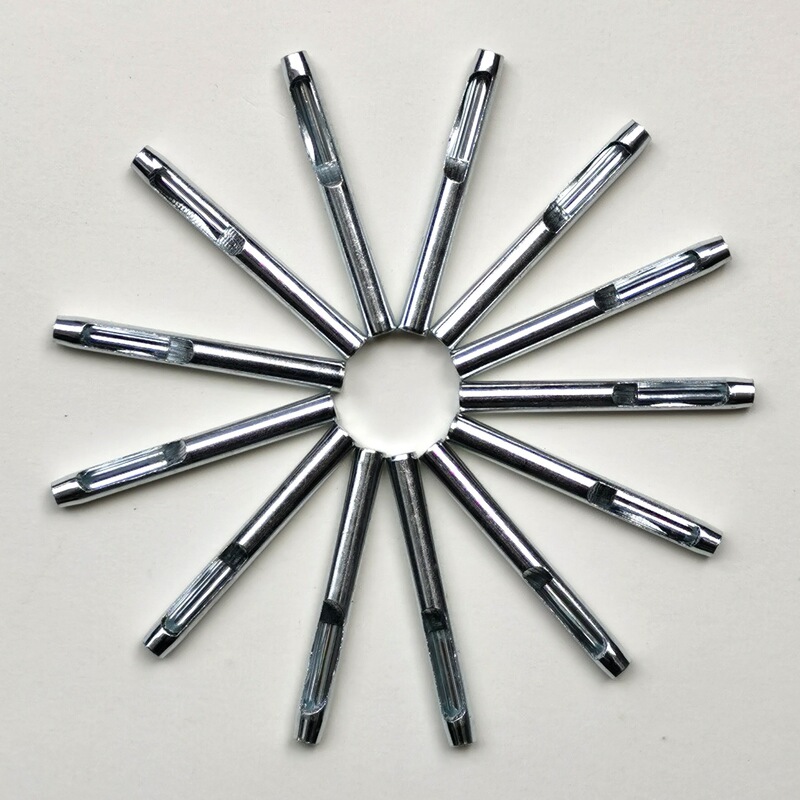 Factory Direct Sales Discount Price Electroplated Oil-Free Round Hole Punch Belt Round Punch Punch Needle Belt Punch Punch