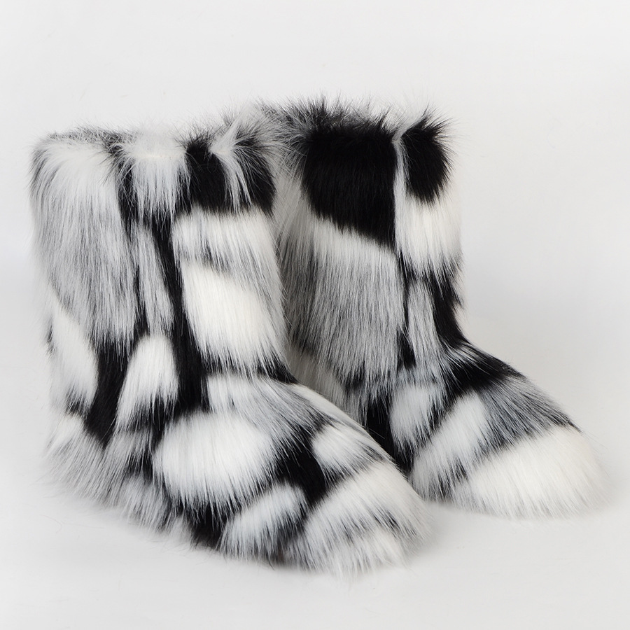 White and black