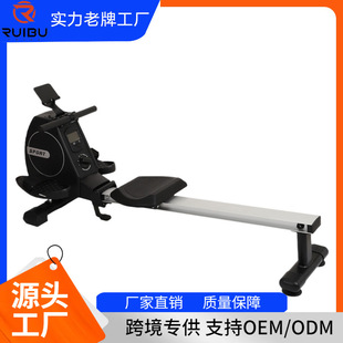 Cross-border home fitness magnetoresistive rowing machine aerobic exercise fitness equipment fat reduction rowing machine multifunctional wholesale