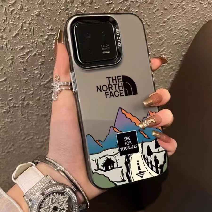 Funda para teléfono móvil iphone16 de estilo europeo y americano Apple 15promax nuevo estilo 14 anti-caída 13 marca de moda 12 personalidad 11