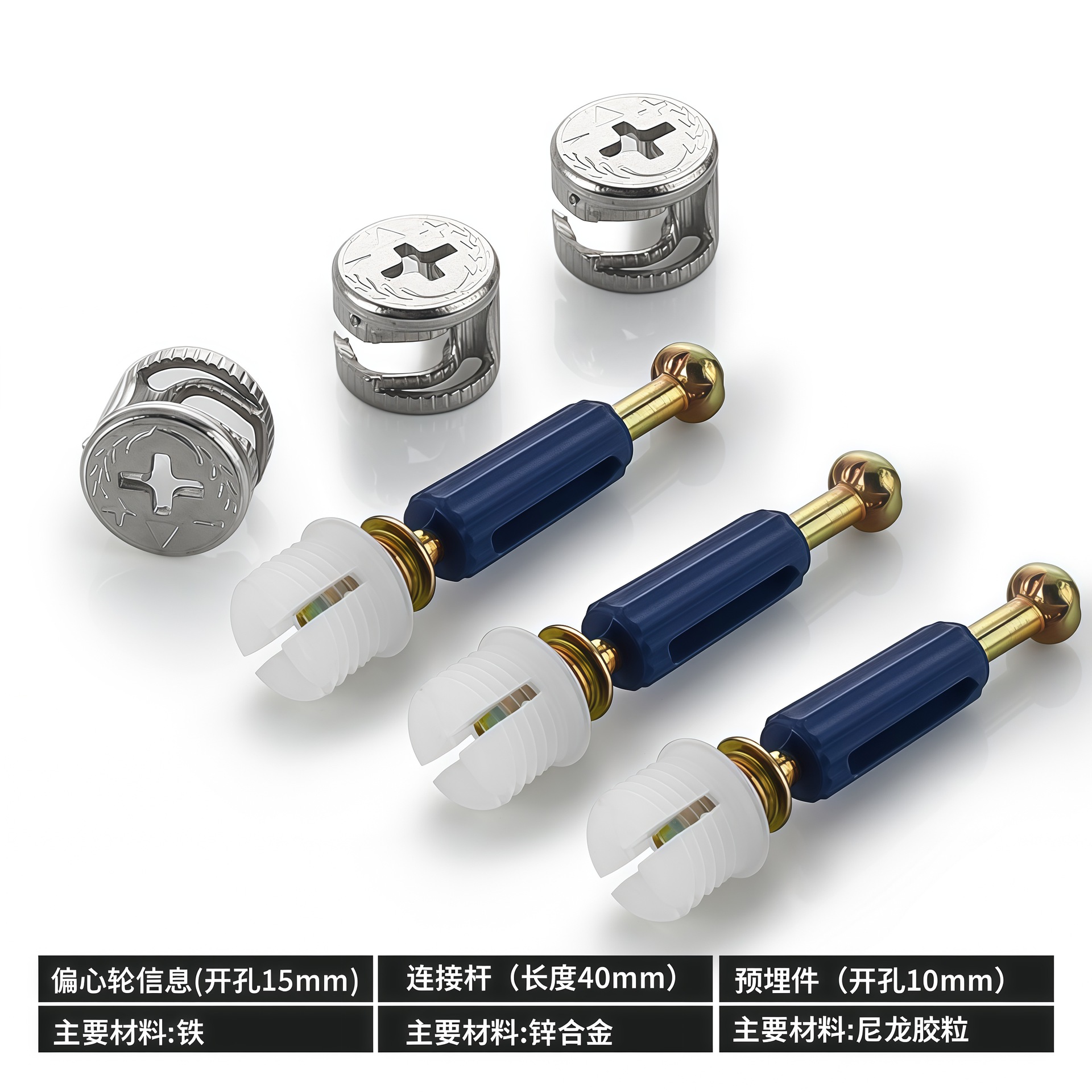 High striped iron nickel wheel +40 quick-loading Rod four-petal nylon