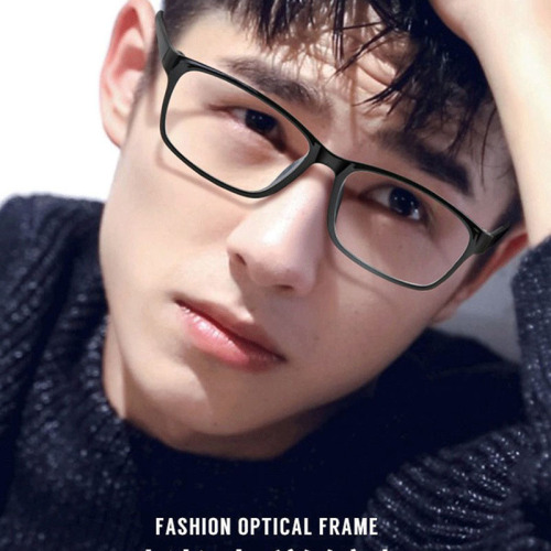 13017 Round Frame Reading Glasses for Men and Women, Korean Style Retro Frame, Fatigue-Resistant, Ultra-Lightweight, Elderly Blue Light Protection Reading Glasses