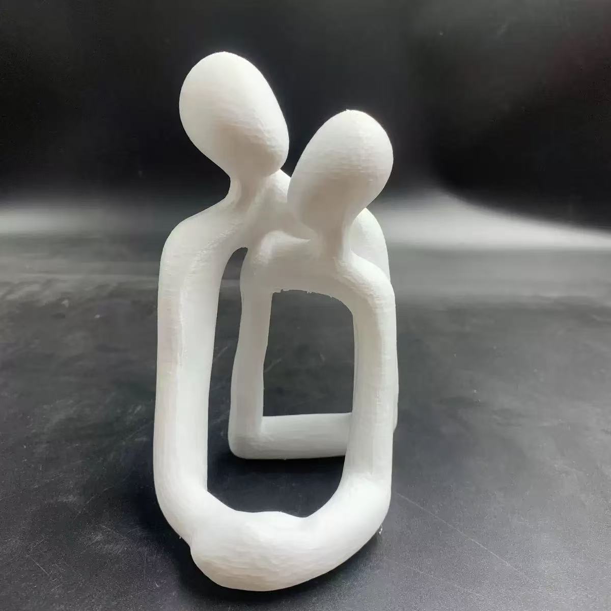 Figuras abstractas artísticas nórdicas parejas decoraciones lámparas nocturnas temas de hogar dormitorio decoraciones de entrada regalos de cumpleaños