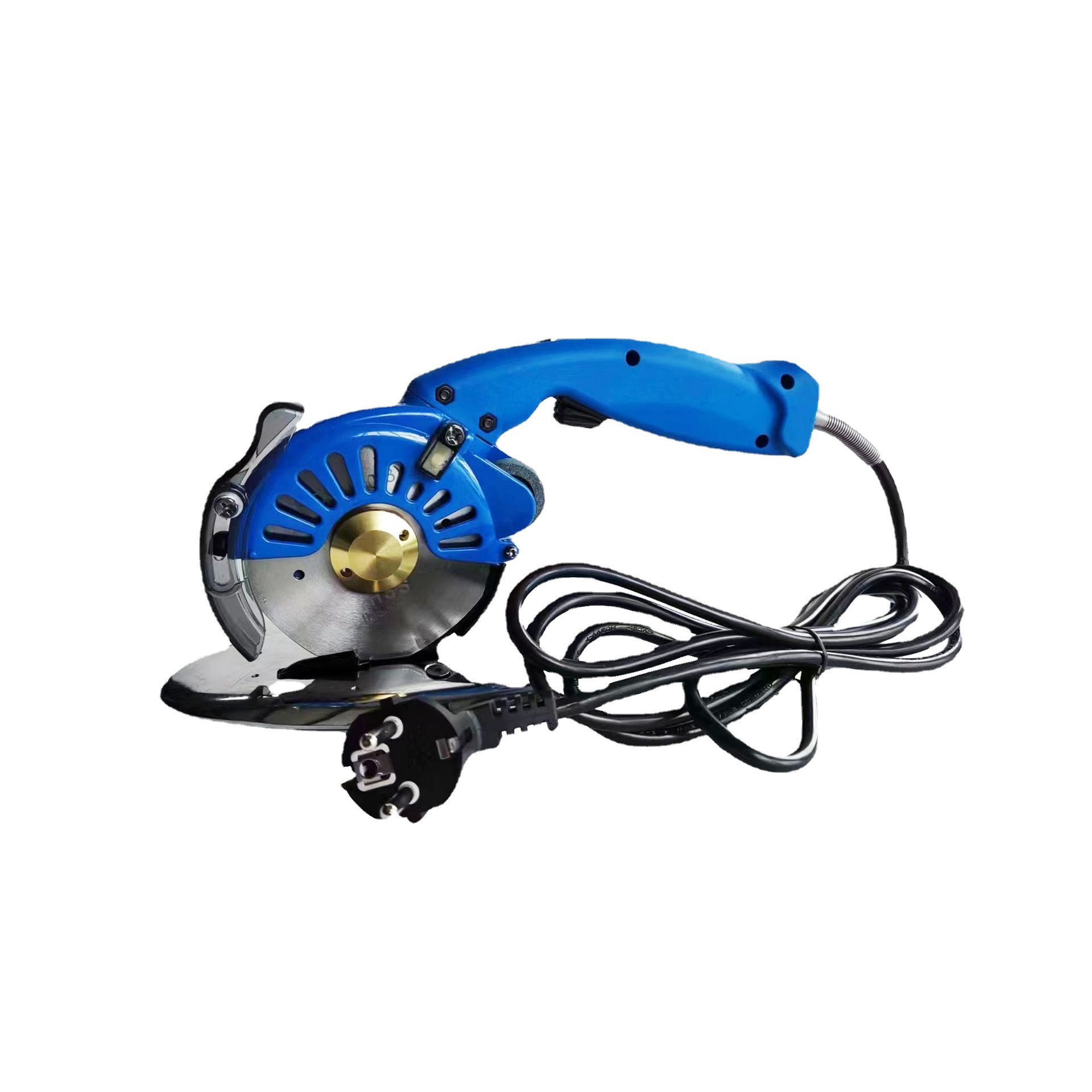 Máquina de corte circular Zuoyi de 100 mm, tijeras eléctricas manuales pequeñas para cortar tela, fabricante directo de equipos de corte de ropa