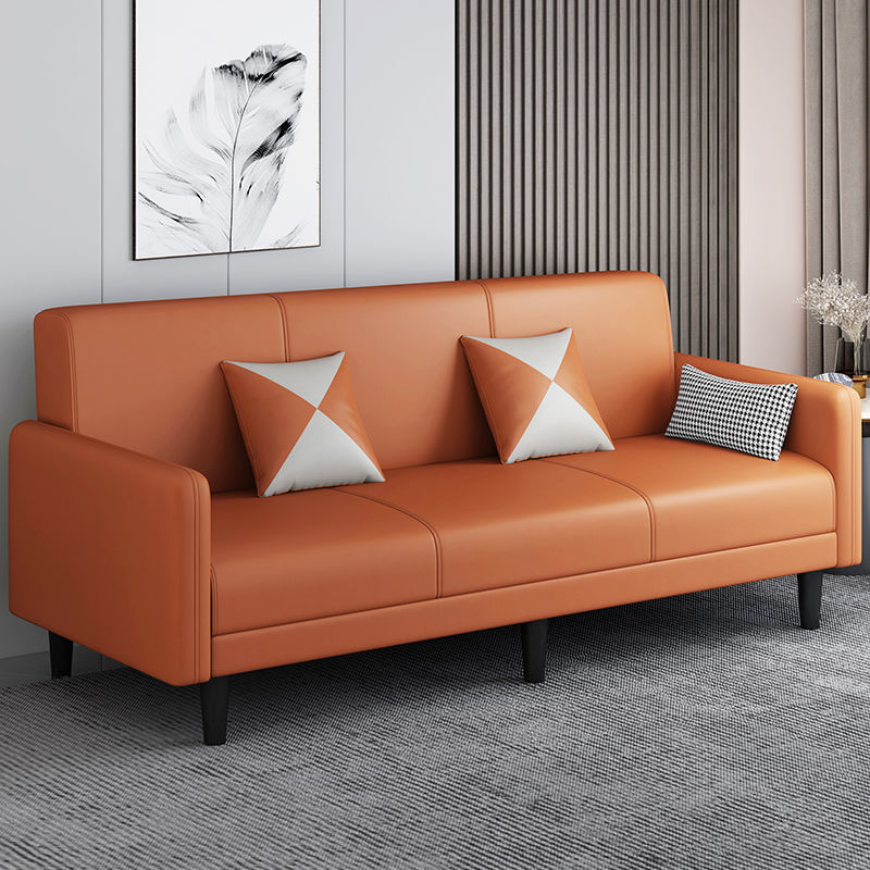 Sunshine orange (no-wash technical cloth) / Double seat - total length including armrests 1.4m : without pillow