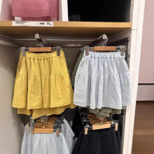 日单童装女童迷你裙裤休闲短裙时尚短裤2025春夏季新款裙子474712