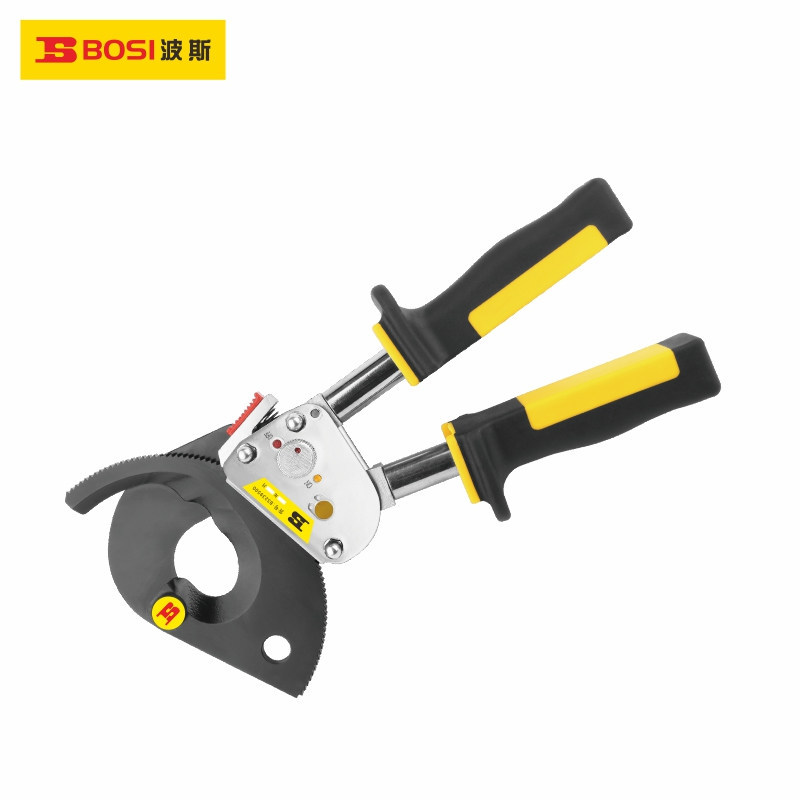 波斯工具可伸缩手柄棘轮式电缆钳电缆剪线缆钳500平方BS239500