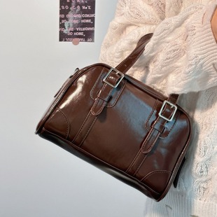 Niche Design High-Quality Cross-Body Bag for Women 2024 Autumn and Winter New Korean Style Retro Versatile Satchel Shoulder Bag