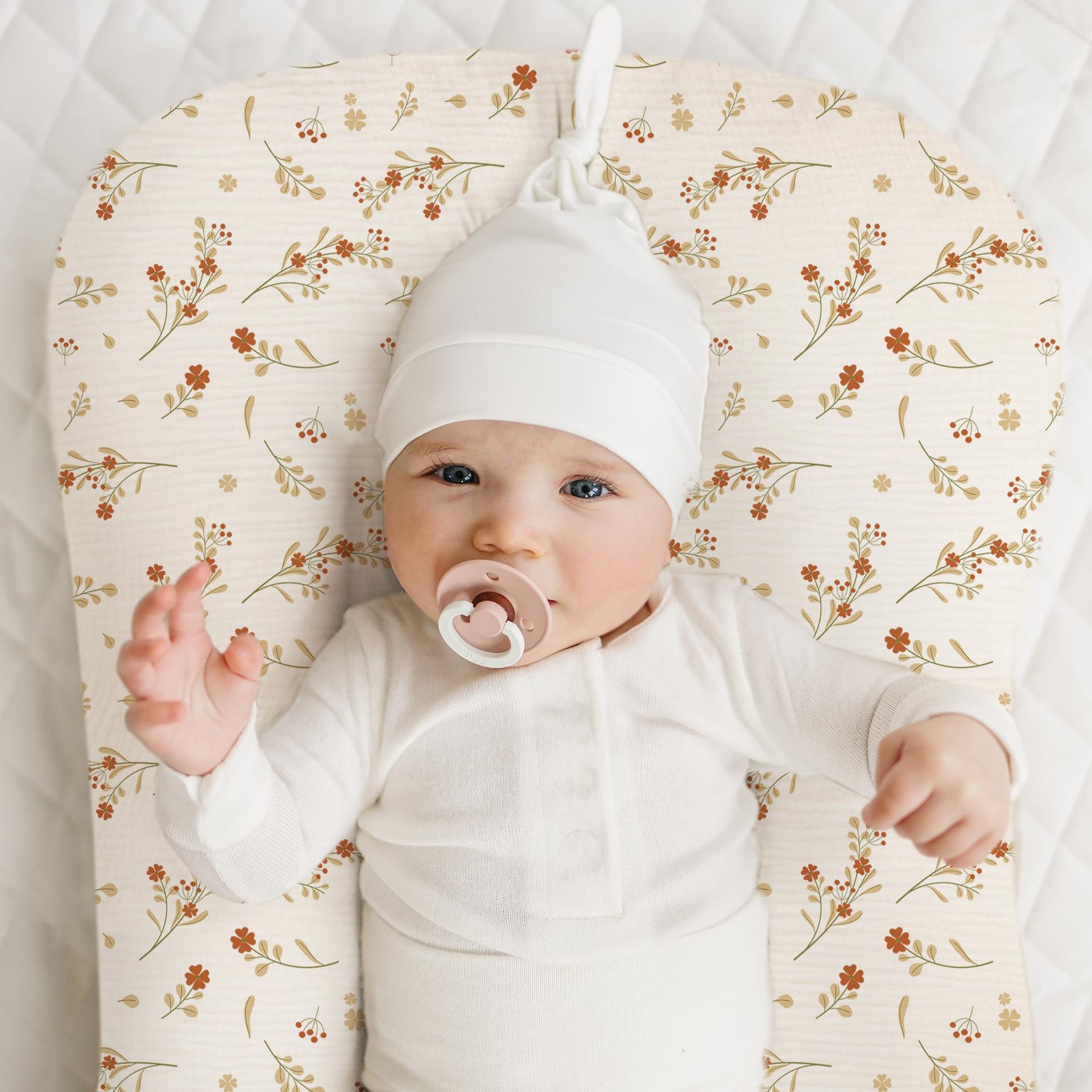 작은 꽃 장착 시트